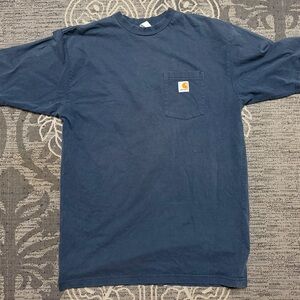 Carhartt Navy Crew Neck Tee